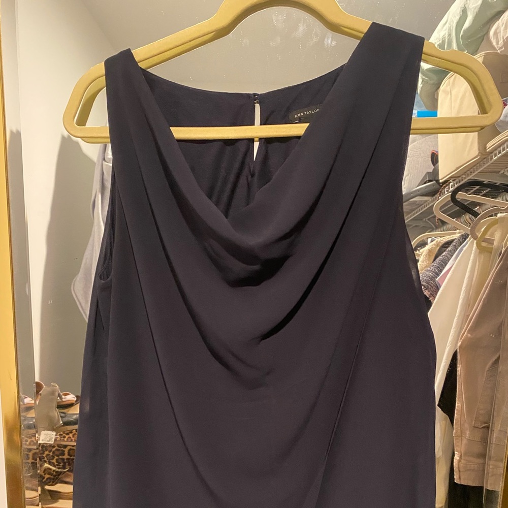 Sleeveless Ann Taylor blouse